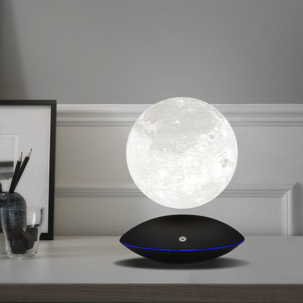 Magnetic Levitating 13.5CM 3D Moon Lamp