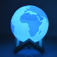 Load image into Gallery viewer, 3D Print Earth Lamp