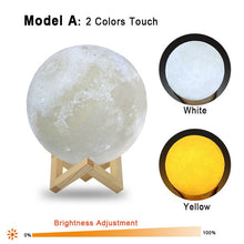 Load image into Gallery viewer, Moon Lamp 20cm-18cm -15cm