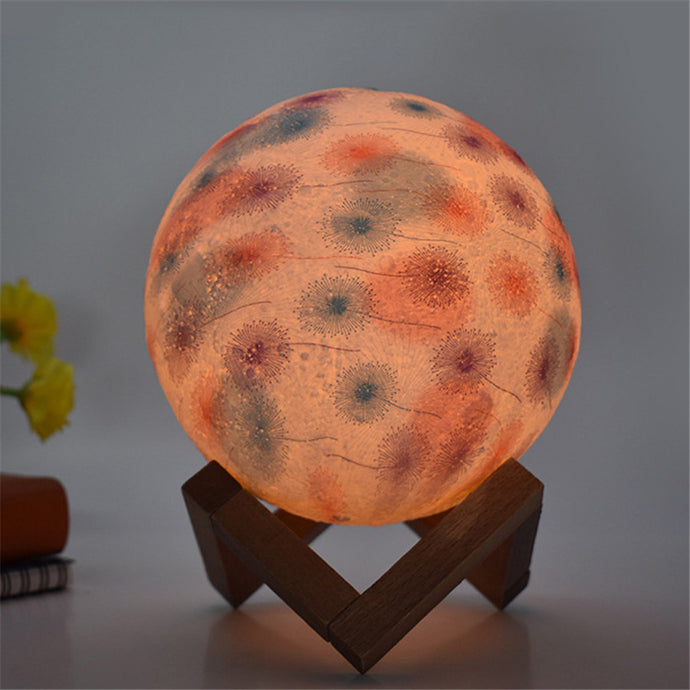 Thrisdar 3D Print Moon Lamp
