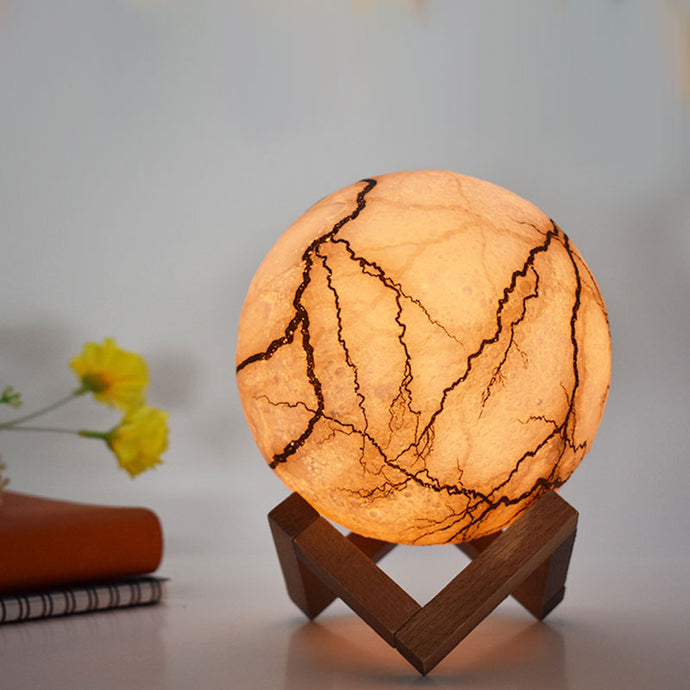 Injection Moon Lamp