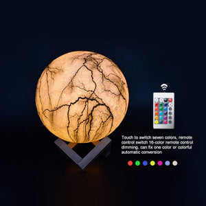 Injection Moon Lamp